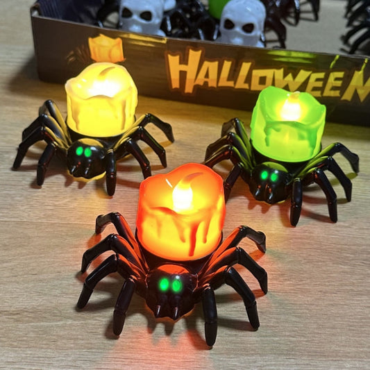 Halloween spider decoration with eyeball design