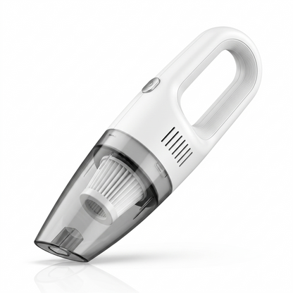 Handheld mini car vacuum cleaner cleaning seat