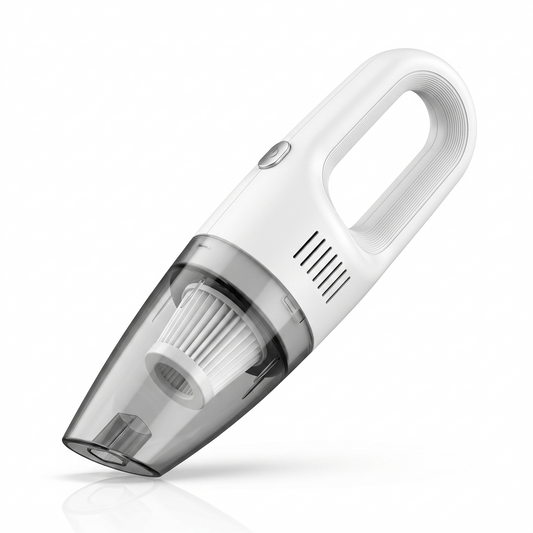 Handheld mini car vacuum cleaner cleaning seat